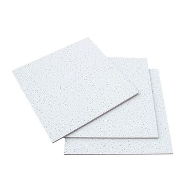 600*1200mm Tabuleiro decorativo de fibras de lã mineral / painel com forte durabilidade