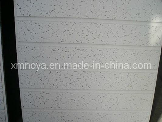 Materiais decorativos A superfície irregular de buraco Tecto de fibra mineral / tabuleiro de lã de rocha