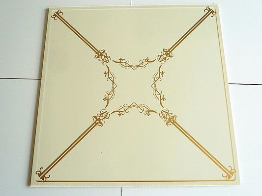 Painel composto de PVC de salão de 500mmx500mm para decoração de parede ou teto 3D KTV