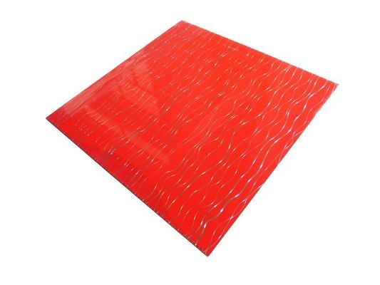 Painel composto de PVC 3D para decoração de parede ou teto