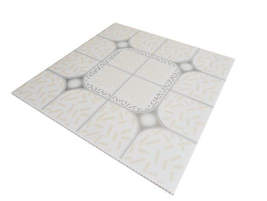 Painel de parede composto de PVC 3D colorido para materiais de decoração Tamanho 500*1000*3.0mm