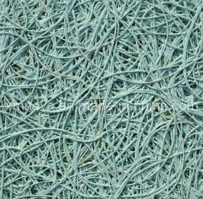 Grade B1 resistente ao fogo Borda circular absorvente de som Madeira de lã de cimento para decoração