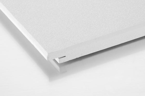 Plafões de PVC B1 Retardante de Chama Borda Regular Absorção de Som Painel Suspendido de Tecto