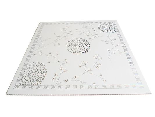 PD113 Placa/Panel de PVC composto 3D de 500 mmx500 mm para venda em parede e teto