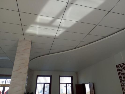 Tabuleiro de tecto de fibra de vidro para escritório com decoração preta 600*600mm ou 600*1200mm