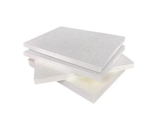 Concepção de placas de tecto de fibra de vidro com revestimento de spray à prova de fogo para decoração oculta