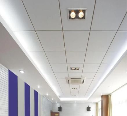 Noya Tecto de fibra de vidro 02 Fireproof Acoustic Soundproof Suspended Board para decoração
