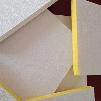 Tabuleiro de tecto de fibra de vidro à prova de fogo e de som, acústico e à prova de som, com instalação de grade T no tecto