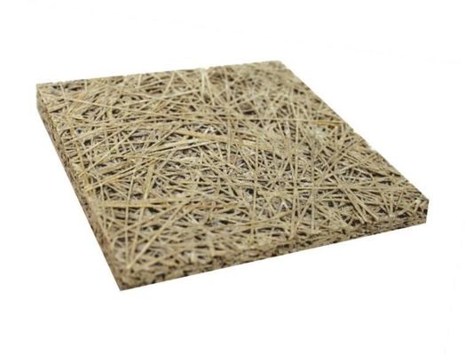 Finitura de Veneer Absorção de Som Fibra de Madeira Lana Cor-de-Cimento Colorido para Eco-Friendly