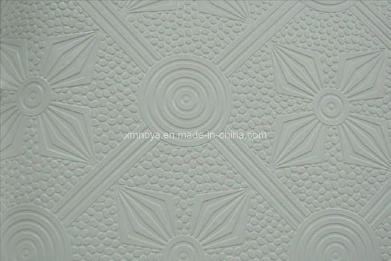 Película de laminagem de PVC para tecto de placas de gesso em relevo impermeável 900 kg/m3 sem padrão