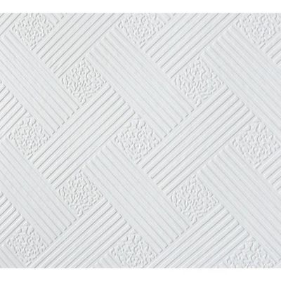 Película de laminagem de PVC para tecto de placas de gesso em relevo impermeável 900 kg/m3 sem padrão