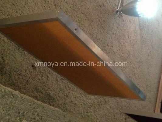 Tecido Acústico Decoração Plafoneta em branco para refratariedade 200-450°C
