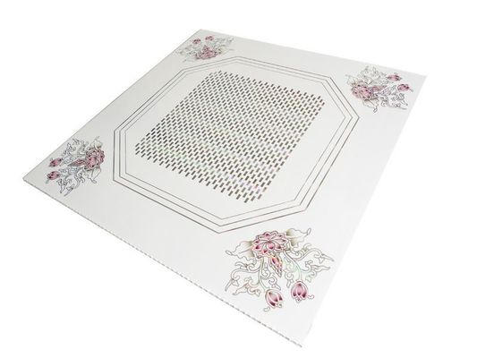 Painéis de parede compostos de plástico PVC 3D à prova d'água para decoração de interiores
