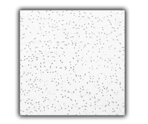 Chapa de tecto de lã mineral perforada para decoração de escritório e performance acústica