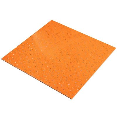 Cor-de-rosa 3D PVC decoração de parede / teto para escritório Bar Clube Noturno KTV cumprido
