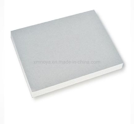 Placa de gesso de absorção acústica branca suspensa para tecto personalizado