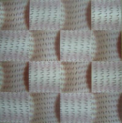 Tabuleiro de parede composto de PVC 3D para decoração de quarto / loja em 500mmx500mm
