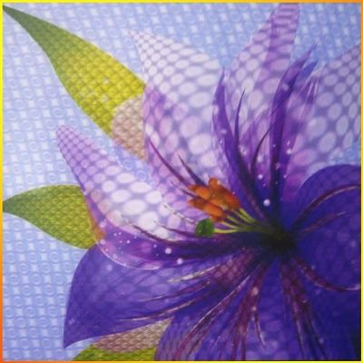 Painel 3D de plástico à prova d'água para decoração de parede / teto tamanho 460mm * 460mm