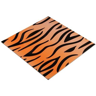 Tabela 3D de plástico PVC impermeável para decoração de parede/tecto interior