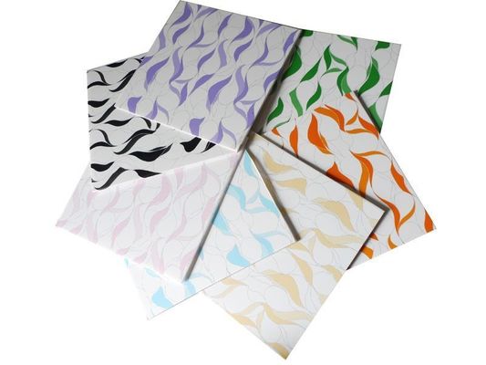 Tabela 3D de plástico de PVC de 500x500mm para decoração de parede/tecto interior Tamanho 500x2000x3.0mm