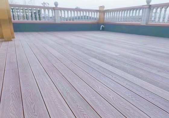 90*90-Um Pilar de vedação de madeira plástica composta à prova d'água para suas necessidades de piso