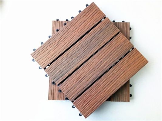 Desconto WPC jardim piso de piso com materiais compostos de madeira plástica de engenharia