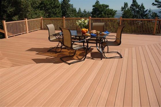 150*25mm Deck de WPC à prova d'água para piscina e jardim HS150*25-C