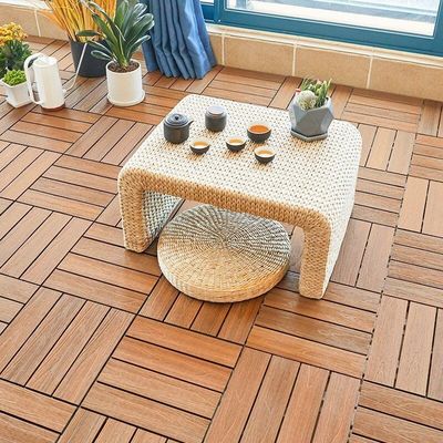 Deckings comerciais de WPC ambiental HS140*30 em 12 cores padrão para a sua escolha