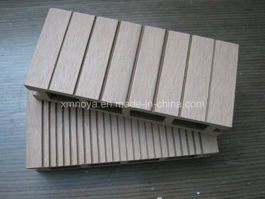 Deckings comerciais de WPC ambiental HS140*30 em 12 cores padrão para a sua escolha