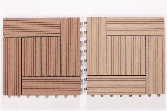 300mm*300mm WPC Decking para decking ecologicamente amigável / cercas / guarnição de baldaquinha