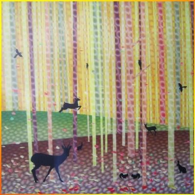 FD108 painel 3D de plástico PVC impermeável de 500 mm x 500 mm para decoração de parede / teto