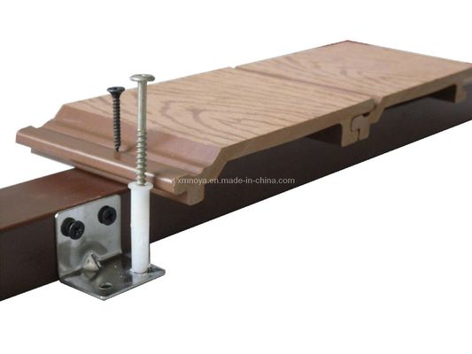 Panela de revestimento de parede exterior de WPC impermeável e resistente a intempéries 156MM*21MM