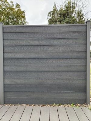 Panela de revestimento de parede exterior de WPC impermeável e resistente a intempéries 156MM*21MM