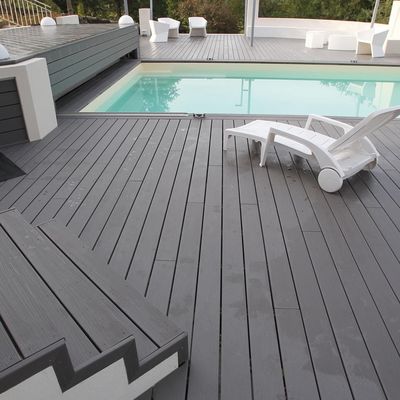 Melhor Venda Ash WPC Piscina Decking com Materiais Acessíveis