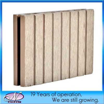 150*25mm de madeira de cinza de plástico composto WPC Decking Superior para jardim / piso externo