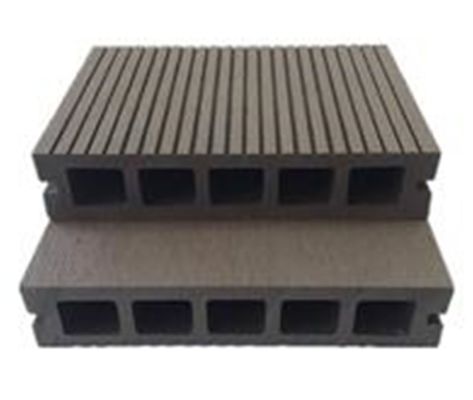 150mm * 25mm Customizado WPC Outdoor Floor Decking Tiles Feito com Madeira Plástico Composite