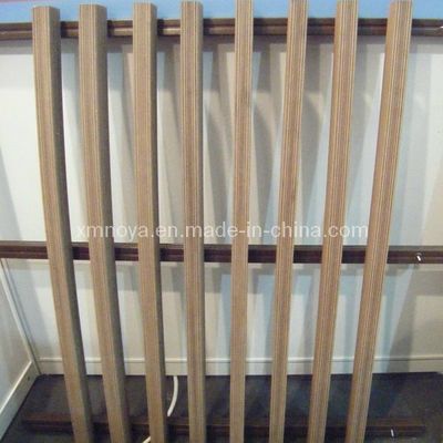 Cercas de pavimentação de madeira exterior de plástico composto WPC NY75 * 25 com padrão de grãos de madeira