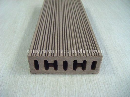 Decking composto de madeira WPC personalizado para decoração de jardim ao ar livre