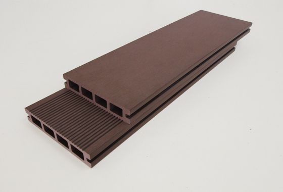 NY90X19 Pavimentos de pavimento de madeira plástica composta de madeira exterior ecológica com 45% de HDPE