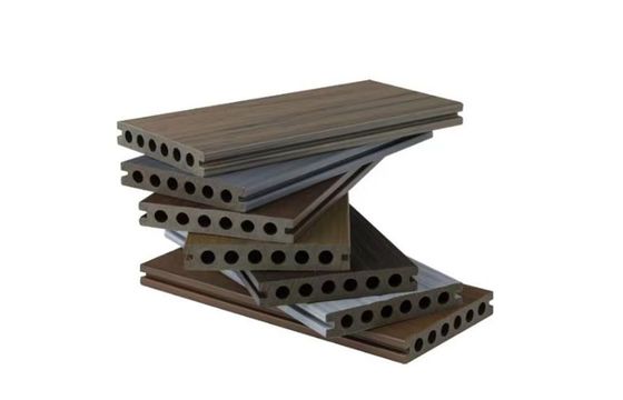 HS150*25-A impermeável exterior de madeira de plástico compostowpc Decking personalizado para decoração
