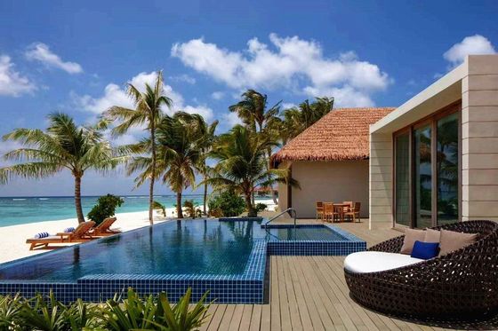 Prevenção de incêndio nunca desvanece telhas de telhado simples para simulação do ambiente telhado de palha