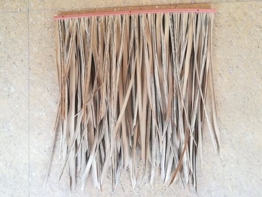 Prevenção de incêndio nunca desvanece telhas de telhado simples para simulação do ambiente telhado de palha