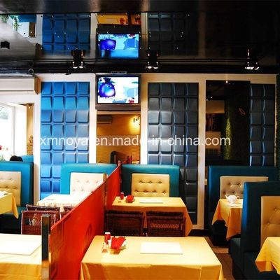 Isolamento do fogo Isolamento acústico Decoração Painéis 3D para áreas públicas 500mmx500mm Uso KTV