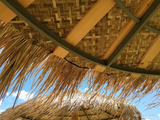 Noya Thatch Tile 04 telhados simples para simulação sintética ambiental artificial