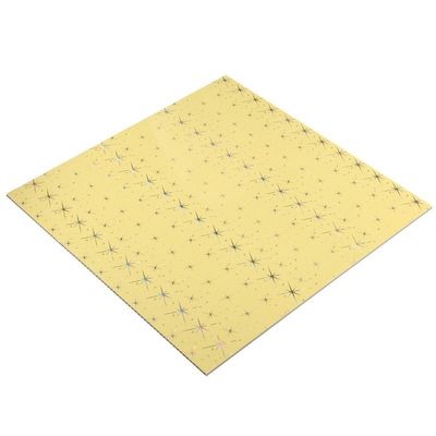 Painéis de parede 3D de isolamento acústico para interiores 500mmx500mm para TV