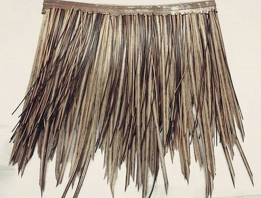 Material de telhado de palha de 45*50cm e 30*45cm para telhado de simulação sintético artificial