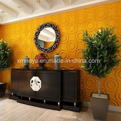 Painel de parede 3D de isolamento sonoro moderno para o interior da empresa 500mmx500mm