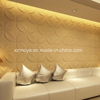 Painéis de parede de absorção de som de textura contemporânea para decoração de parede