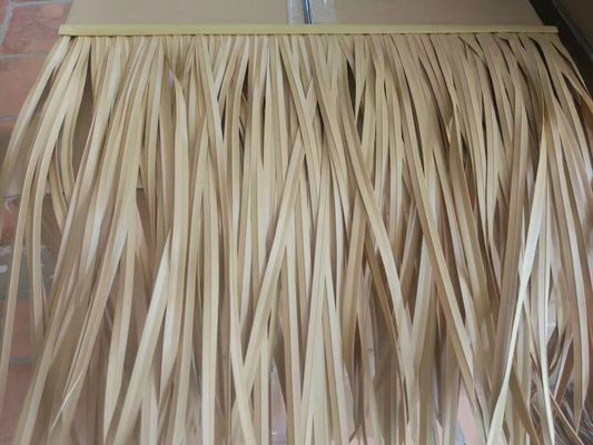 Telha de palha artificial à prova de fogo com tamanho personalizado 45 * 50cm e 100 * 60cm
