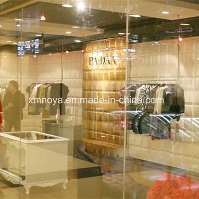 Featured Designer Textured 3D Wall Board para decoração de lojas Modern A1 Fireproof Grade Panel
